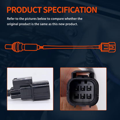 HiSport Oxygen Sensor Upstream 2345098 2344459 Compatible with Acura MDX RL TL TSX ZDX & Honda Accord Crosstour Odyssey Pilot Ridgeline