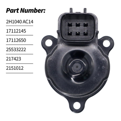 HiSport Fuel Injection Idle Air Control Valve - Compatible with Chrysler Sebring, Dodge Stratus, Mitsubishi Eclipse, Galant, Montero, Montero Sport Replaces MD628174