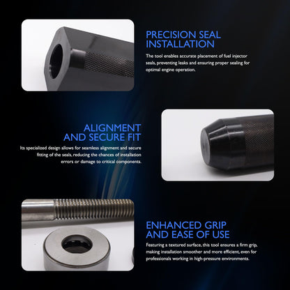 HiSport 9U-6891 Injector Sleeve Cup Remover & Installer Tool Set - Include Driver Cap / 9U6877 Thrust Bearing / 221-9778 Puller Stud 4K-0367 Nut - Full / 5P-8247 Hard Washer /128-7889 Puller Bridge