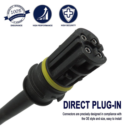 HiSport 250-24465 Oxygen Sensor Compatible with Mercedes-Benz C32 C55 CLK55 E55 SL55 AMG C240 C320 CLK320 CLS500 E320 E500 ML500, BMW 1 Series M 125i 128i 130i 135i 323i 325i 325xi 328i 328xi 330i