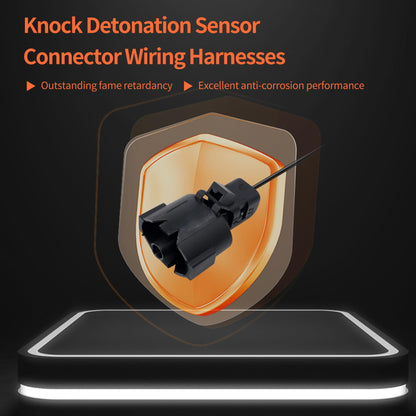 HiSport Knock Detonation Sensor Connector Wiring Harnesses 12051234 12126456 12102621 12146549 Compatible with Acura Buick Cadillac Chevrolet GMC Honda Hummer Isuzu Oldsmobile Pontiac Saturn