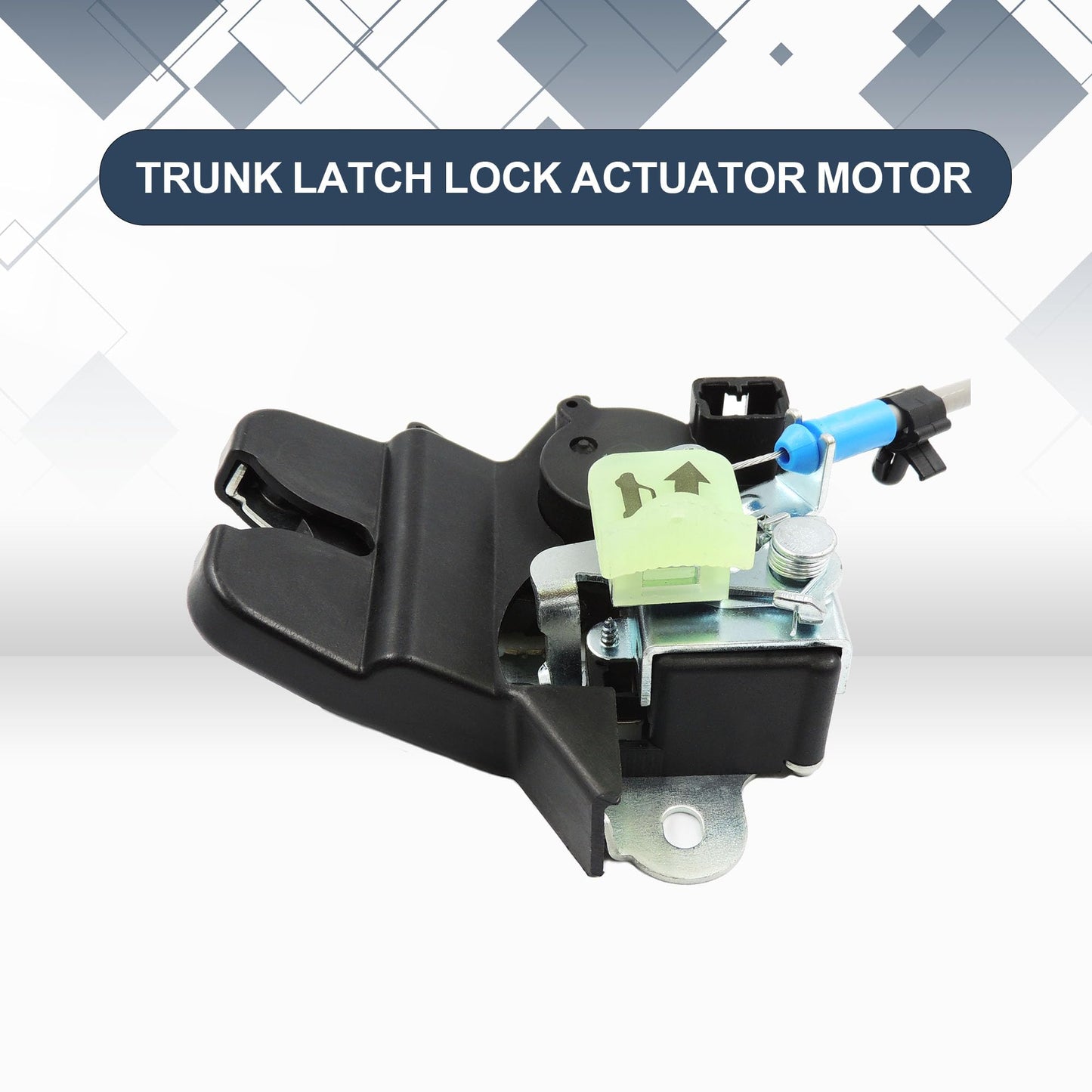 HiSport Trunk Rear Latch Door Actuator 81230-C1010 - Compatible with Hyundai Sonata, 1.6L 2.0L 2.4L Engines 2015 2016 2017 - Tailgate Tail Gate Latch Lock Actuator Motor Assembly
