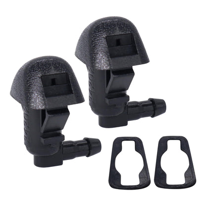 HiSport 76810-TK8-A01 Windshield Sprinkler Wiper Nozzle - Compatible with Honda Odyssey 2011 2012 2013 2014 2015 2016 2017 - (Two Side)