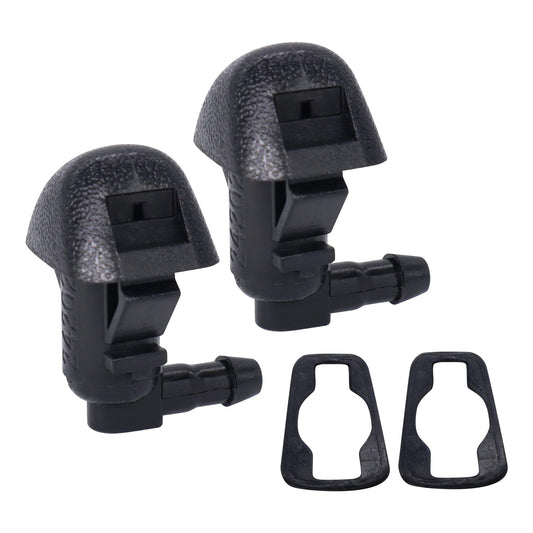 HiSport 76810-TK8-A01 Windshield Sprinkler Wiper Nozzle - Compatible with Honda Odyssey 2011 2012 2013 2014 2015 2016 2017 - (Two Side)
