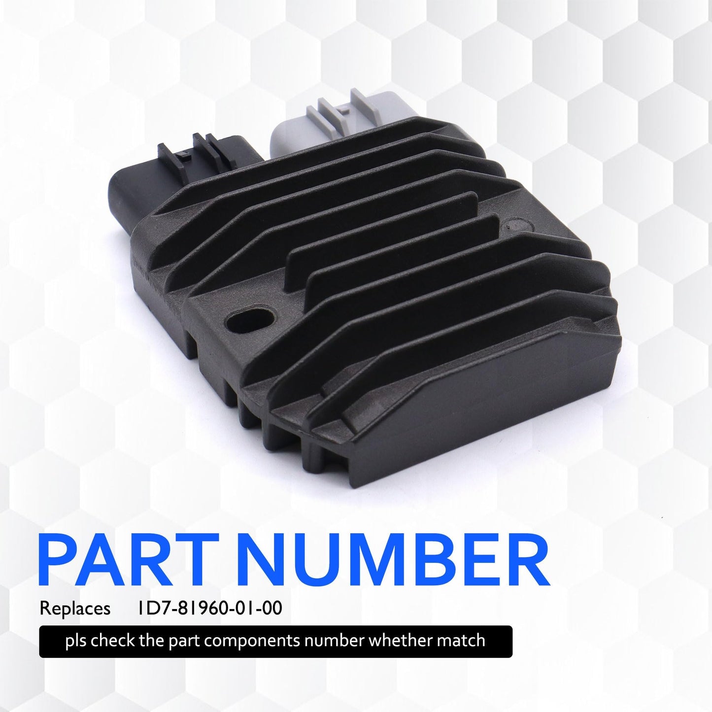 HiSport Voltage Regulator Rectifier - Compatible with Yamaha Replaces 1D7-81960-01-00
