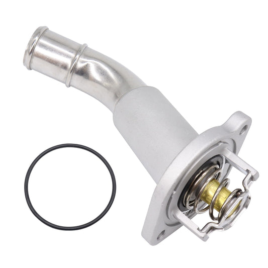 HiSport 902-800 Thermostat Housing Assembly - Compatible with Chevy Trailblazer 2002-2009 Trailblazer EXT 2002-2006 | GMC Envoy 2002-2009 Envoy XL 2002-2006 Envoy XUV 2004-2005