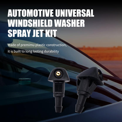 HiSport 76810-S10-A02 Windshield Sprinkler Wiper Nozzle - Compatible with Honda CR-V 1999 2000 2001 2002 2003 2004 Compatible with Acura RL 1999 2000 2001 2002 2003 2004 - (Two Side)