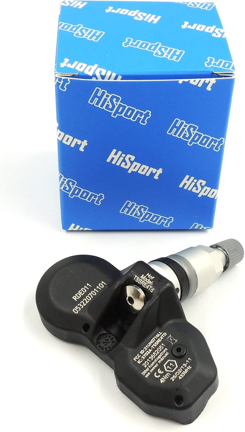 HiSport TPMS Tire Pressure Sensor 36236798726-1Pcs Tire Pressure Monitoring System tpms Sensor 433Mhz Compatible with 2006-2011 BMW Mini(Pack of 1)