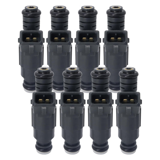 HiSport 8 Fuel Injectors 0280155931 Compatible with GM Cadillac Chevrolet Pontiac Cts V Camaro Corvette Z06 Firebird Gto 5.7L 1997-2005,VIN G & S