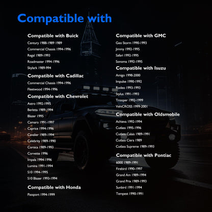 HiSport 213-894 Throttle Position Sensor Compatible with Chevy GMC Caprice Impala1994-1996,Beretta Cavalier S10 1991-1994,Camaro Trooper Firebird 1993-1999 Replacement for TH51 TPS121 5S500