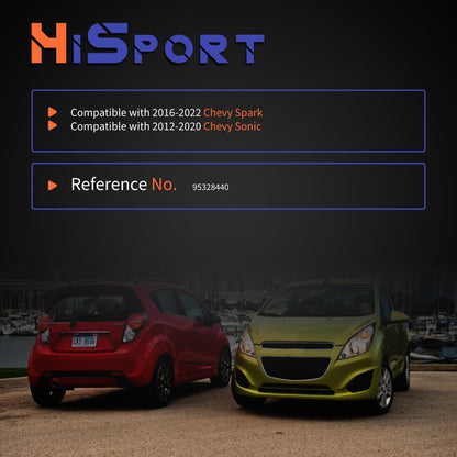 HiSport Driver Side Mirror Control Switch - Compatible with Chevy 2016 2017 2018 2019 2020 2021 2022 Spark 2012 2013 2014 2015 2016 2017 2018 2019 2020 Sonic - Replace 95328440