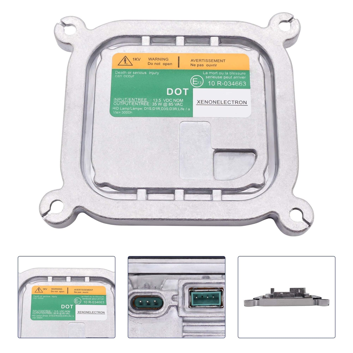 HiSport Xenon HID Headlight Ballast Control Module Unit 8A5Z13C170A Compatible with Ford