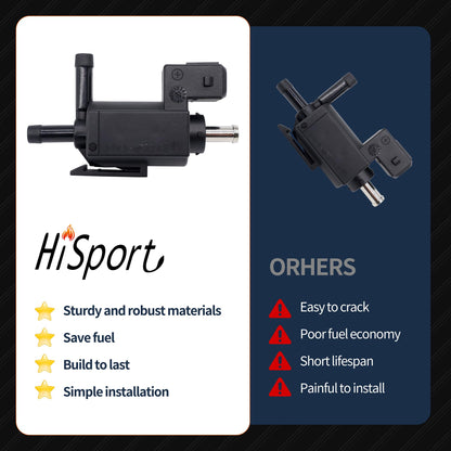 HiSport Turbo Boost Control Valve 55354158 - Compatible with Saab 9-3 2003-2011 2.0L 2.8L - Replaces 700326030 12791173 5860854