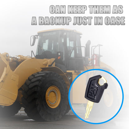 HiSport Cat Keys - Compatible with Caterpillar Heavy Equipment Part Replace 5P8500