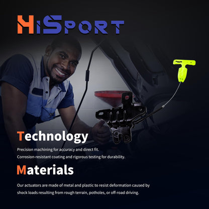 HiSport 937930 Rear Trunk Door Latch - Compatible with Ford Fusion 2013-2019 Mustang 2015-2019 Lincoln MKZ 2013-2019 4-Pin - Replace FR3Z5443200A