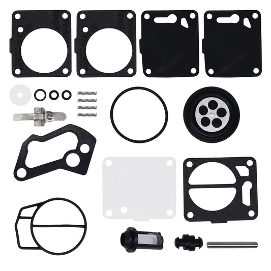 HiSport Carb Carburetor Repair Kits Compatible with Yamaha VXR Wave Blaster Wave Raider XL700 XL760, Replacement for all 38/40/44/46mm Super BNI Carbs, Pack of 2