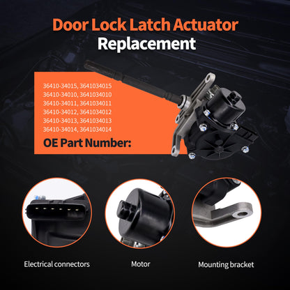 HiSport Transfer Case Motor Replacement 36410-34015 - Compatible with Tundra, Tacoma, Toyota 4Runner 4WD 4-Wheel Drive 4x4 Transfer Case Shift Actuator Motor Transmission Actuator Assembly