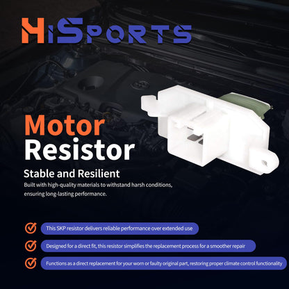 HiSport AV1Z18591A HVAC Blower Motor Resistor Compatible with Ford Escape 2015-2019,Fiesta 2014-2019,Focus 2012-2018,Ikon 2014-2015,Transit 2015-2020,Transit 150 250 350,Transit Connect,Transit Custom