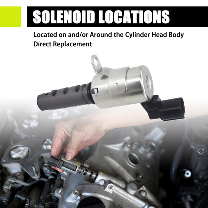 HiSport 917-291 Variable Valve Timing Solenoid - Intake VVT Compatible with Chrysler 200 2011-2014 Sebring 2007-2010, Dodge Avenger 2008-2014 Caliber 2007-2012 Journey 2009-2020, Jeep Compass Patriot