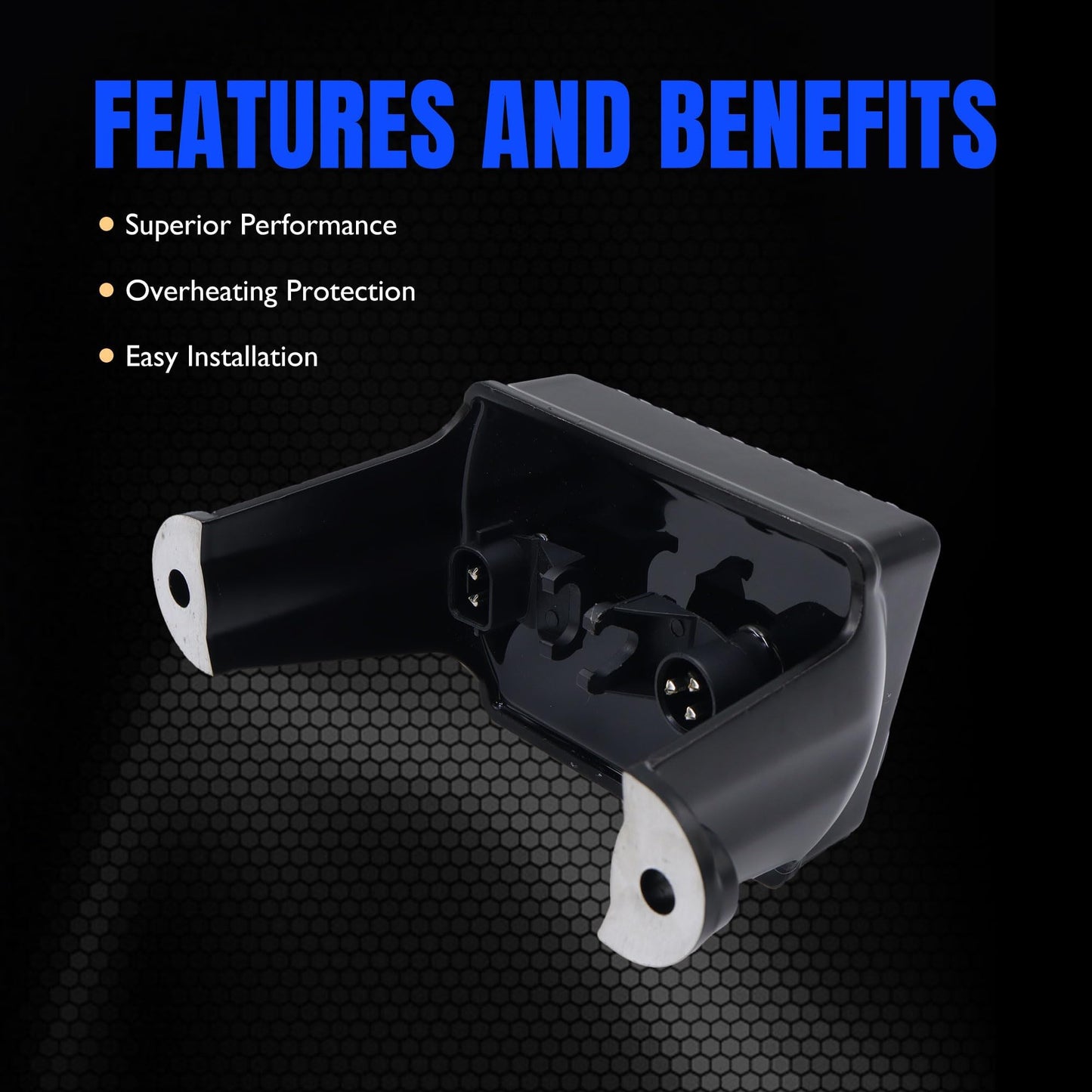 HiSport Voltage Regulator Rectifier - Compatible with Harley Davidson 2006 2007 2008 Electra Glide Road Glide Road King Street Glide Replaces 7450506 7450506A 498269 498276 FHADA204G018 H0506