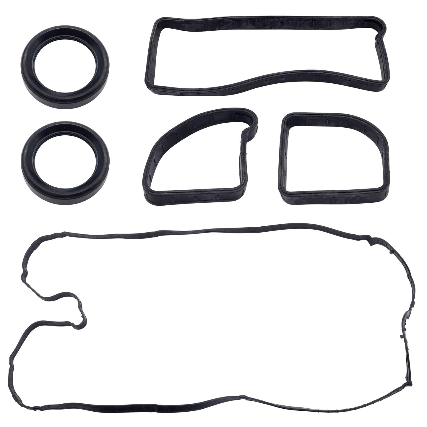 HiSport Valve Cover Gasket - Compatible with Ford Edge Escape Explorer Focus Focus Fusion Mustang Special Service Police Sedan Taurus Lincoln MKC MKC MKT MKZ 2.0L 2.3L 2012-2020 - Replace VS50878R