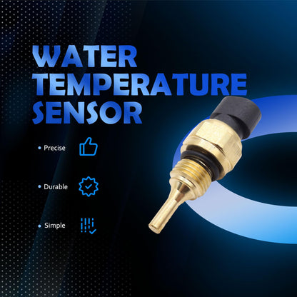 HiSport 4954905 Engine Coolant Temperature Sensor - Compatible with Dodge Ram 2500 Pickup 2004-2010 Ram 2500 2011-2024 3500 2011-2024 Replaces 4088750 5011852AA 3865346 3096153