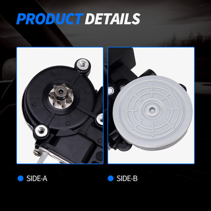 HiSport Front Left Side Power Window Lift Motor Compatible with Toyota Camry 2002-2006 Highlander 2001-2007 RAV4 2001-2005 Compatible with Lexus ES300 ES330 LS430,Replace 8572033140 8572033130