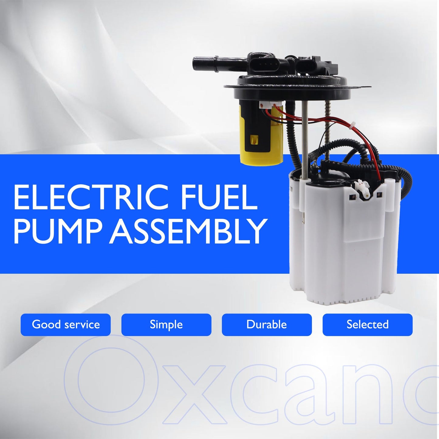 HiSport Electric Fuel Pump Module Assembly with Pressure Sensor Compatible with Buick Enclave Chevrolet Traverse GMC Acadia Saturn Outlook V6 3.6L Replacement for E3790M M100059 22783658 22833390