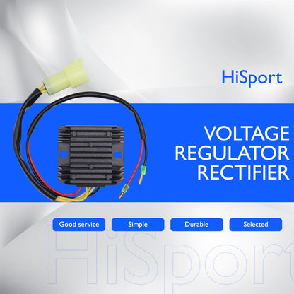HiSport Voltage Regulator Rectifier Compatible with Honda Replaces 31600-HC5-970 31600-HM5-630