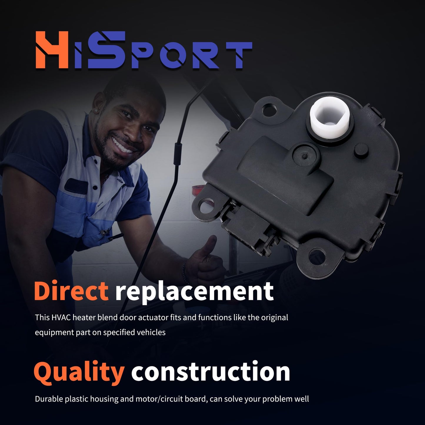HiSport HVAC Air Door Actuator Heater Blend Door Levers 604-108 1573517 Compatible with Chevy Impala Limited Corvette Malibu Monte Carlo & Buick Allure LaCrosse & Cadillac XLR & Pontiac Grand Prix
