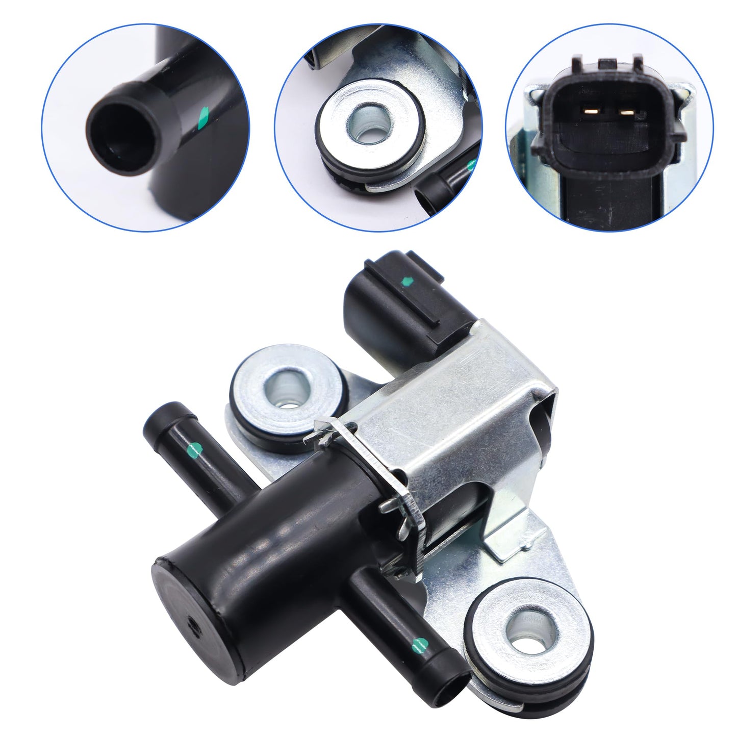 HiSport Vapor Canister Purge Valve Solenoid 14930JA10A 911-509 Compatible with INFINITI FX50 JX35 QX60 QX70 NISSAN ALTIMA GT-R replaces 911-509 14930JA10D