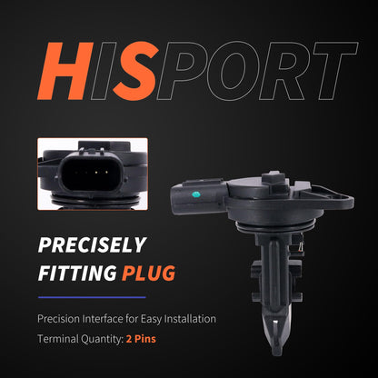 HiSport 22204-75040 Mass Air Flow Sensor Meter MAF Compatible with Toyota Tacoma Highlander Sienna 3.5L Replacement for Lexus 2016-2017 RX350 RX450h 3.5L, 197500-0020 MAS0447 AF10658
