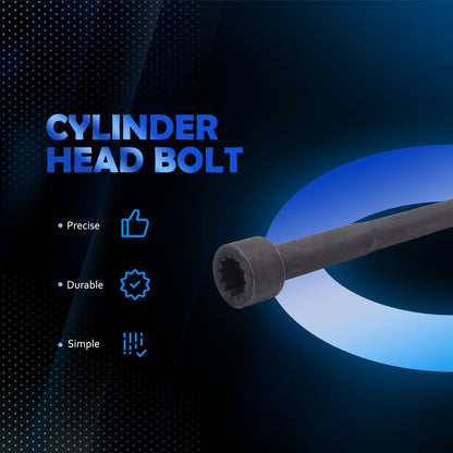 HiSport ES71183 Engine Cylinder Head Bolt Set - Compatible with Toyota Highlander 2001-2007 Camry 2002-2006 Solara 2002-2006 RAV4 2001-2005 2.0L 2.4L