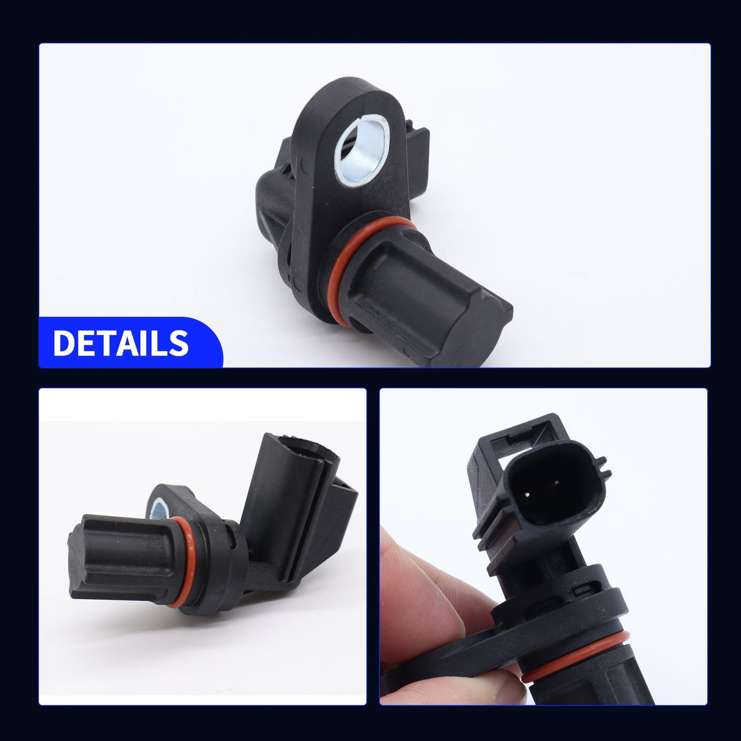 HiSport Rear Center Differential ABS Wheel Speed Sensor 5032220AA 970-280 Compatible with Dodge Ram Mitsubishi Raider Ram 1500 2500 3500 Truck