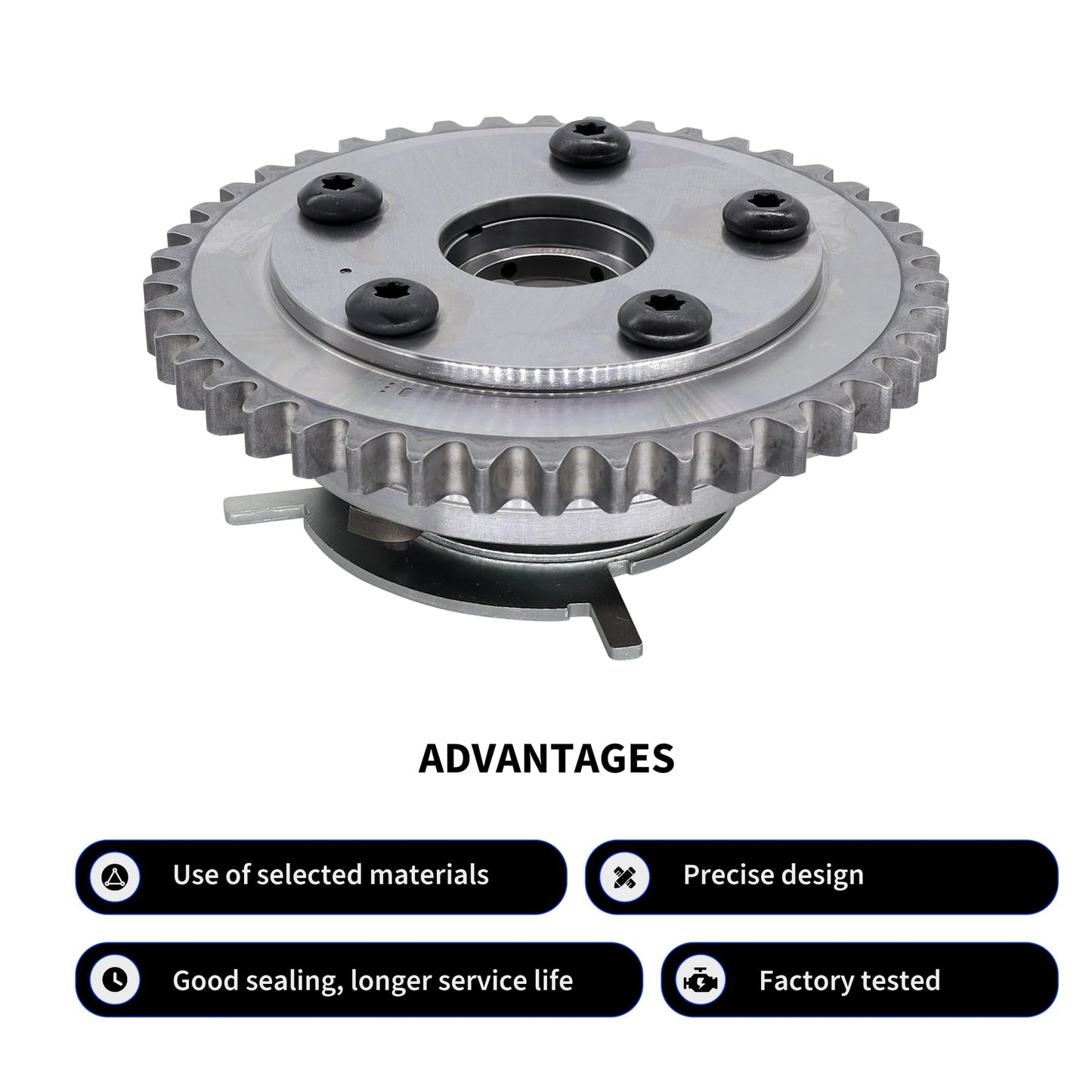 HiSport Variable Valve Timing Sprocket - Engine Timing Part Gear Compatible with Ford Some Models, Replacement for 3R2Z6A257AA 3L3E6C524FA 3L3Z6256DA 3L3Z6256EA 3L3Z6256FA 3R2Z6A257DA