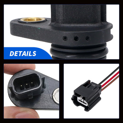 HiSport Engine Crankshaft Position Sensor Kit - Compatible with Infiniti Nissan Renault Replaces PC786 180-0537 23731-1VA0A