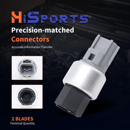 HiSport A/C Clutch Cycle Switch - Compatible with Dodge B1500 Dakota Neon Ramcharger Jeep Cherokee Grand Cherokee Chrysler Pt Cruiser Replaces SW 11097C