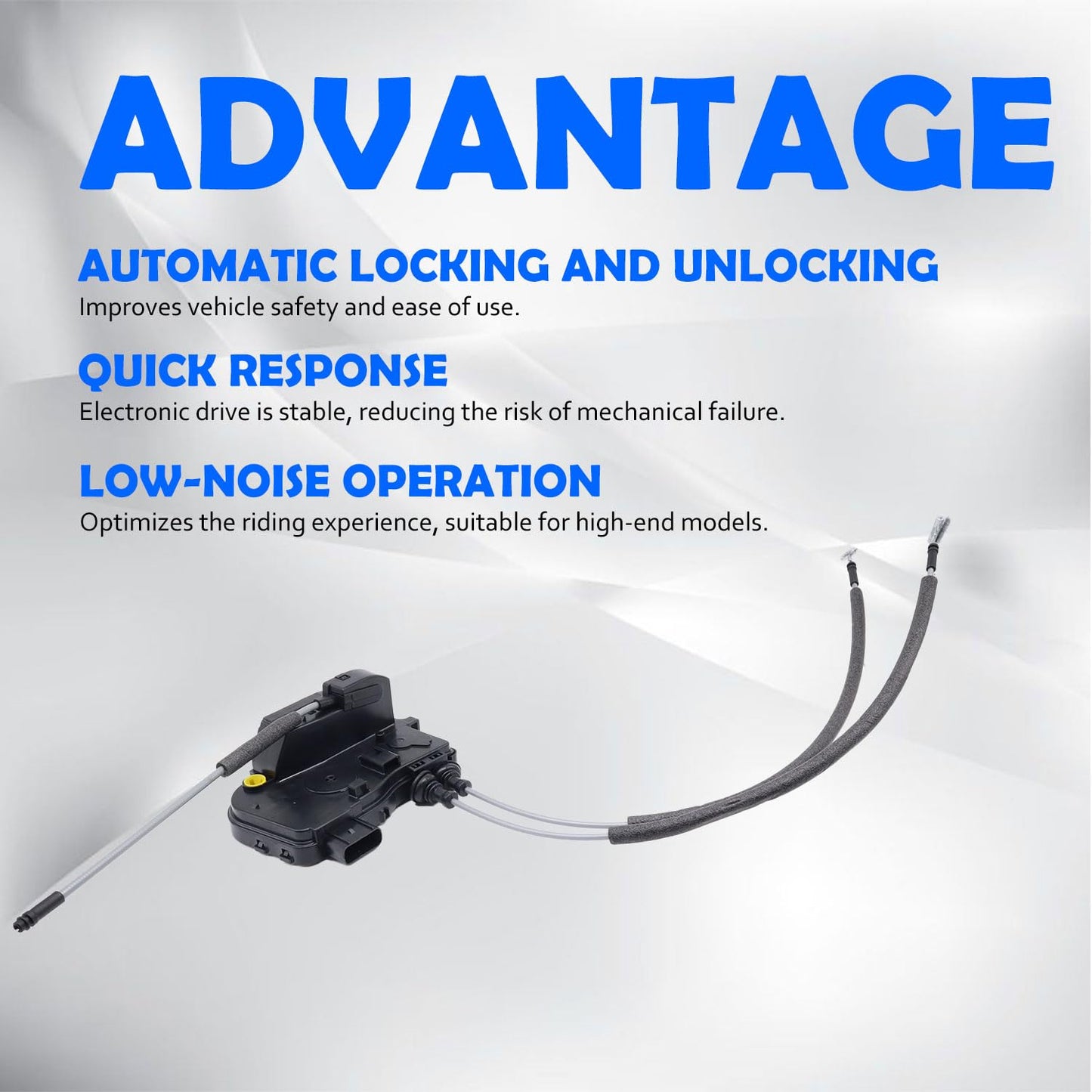 HiSport Front Left Driver Side Door Lock Actuator - Compatible with Hyundai Sonata 2011-2015 Replaces 81310-3S010 813103S010