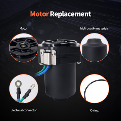 HiSport 63P438 Boat Engine Tilt Trim Motor - Compatible with Yamaha Models F150JA F150JB F150LA F150LB F150TJR F150TLR F150TXR F150XA F150XB LF150TXR LF150XA LF150XB 150HP 2012-2018