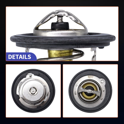 HiSport Thermostat Assembly - Compatible with Honda Civic 2006-2015 - Replace 19301-RNA-315