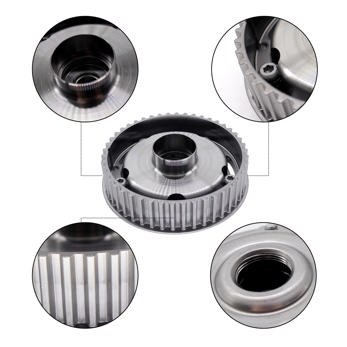 HiSport Variable Valve Timing Sprocket - Intake Engine Timing Part Gear Compatible with Chevy Aveo Aveo5 Sonic Trax Cruze & Cruze Limited, Replaces 55568386 25194444 5636155 918-777