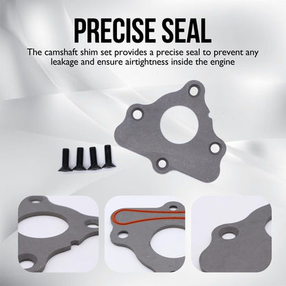 HiSport 12589016 Camshaft Retainer Plate Gasket - Compatible with Chevy III IV 4.8 5.3 5.7 6.0 6.2 LS LS1 LQ9 1997-2020 - Replace 12556437 551219