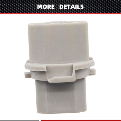 HiSport 33515S50003 2PCS Rear Tail Light Brake Lamp Socket Turn Signal Lights Wire Harness Plug Holder Compatible with Honda Accord Civic Honda Odyssey Fit