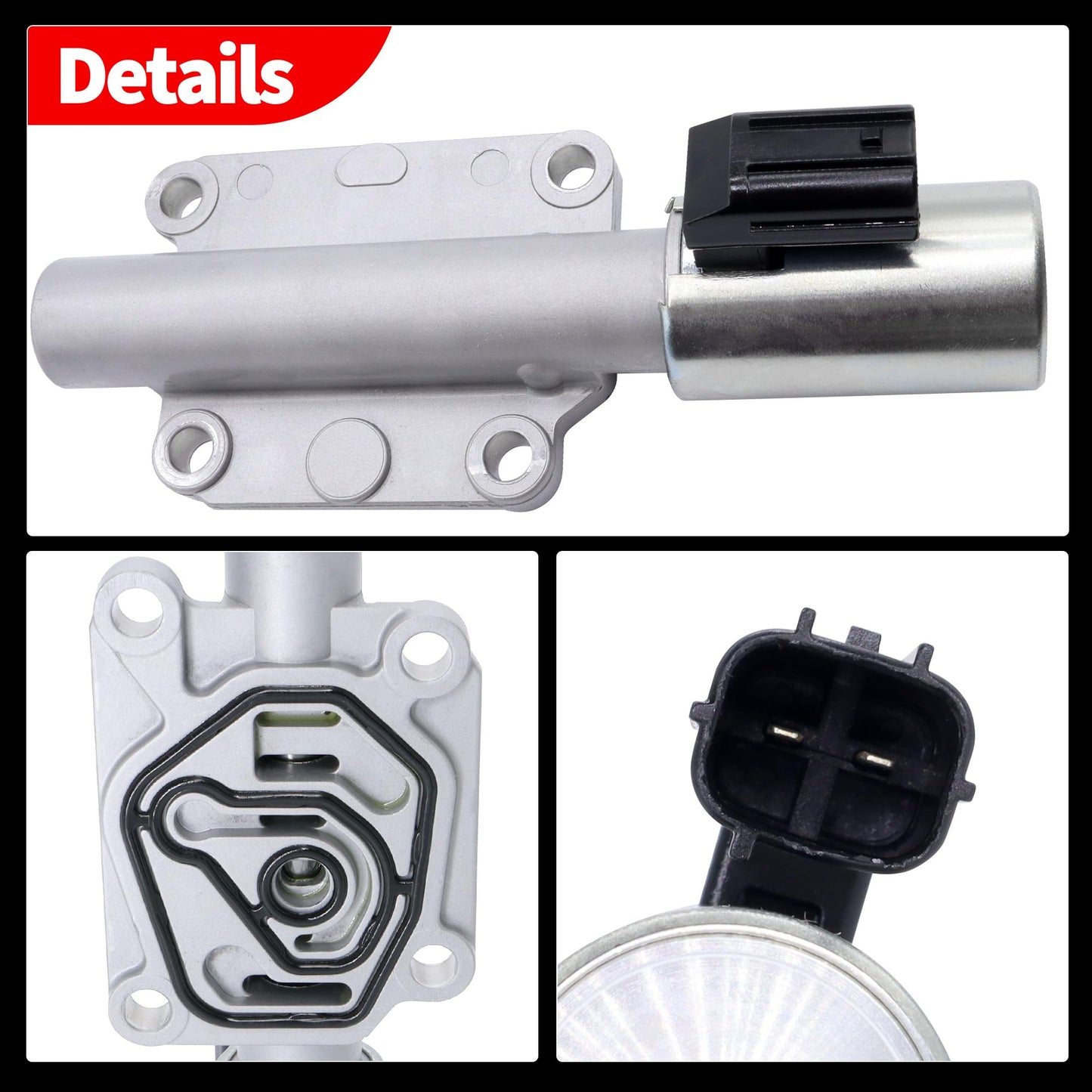 HiSport 28250P4R315 Transmission Shift Solenoid Compatible with Honda Civic 1996-2000, Honda CRV 1997-2001, Acura Integra 2000-2001 Replacement for OEM 28250-P4R-315,28250-P4R-003, 28250-P4R-305