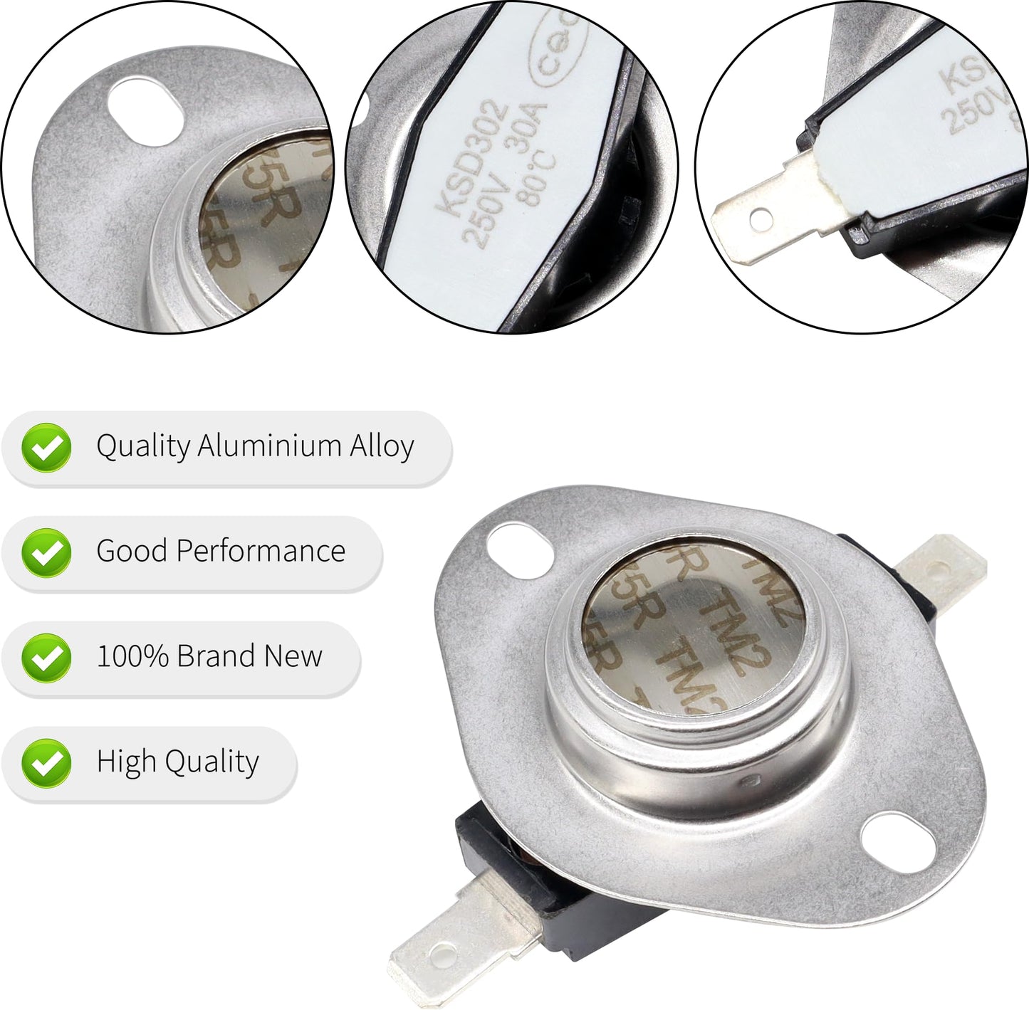 HiSport 230849 RV Furnace Limit Switch - Compatible with Suburban NT-16SE/20SE/24SE/30SE Coleman Mach 1997 RV Furnace