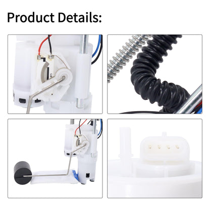 HiSport Fuel Pump Assembly Compatible with RZR 900 2018-2019, EPS 2018-2019,XC 2015-2017, RZR XP 4 1000 EPS 2014 2015 2016 2017 2018 2019 Replace 47-1001 2205502 2521363