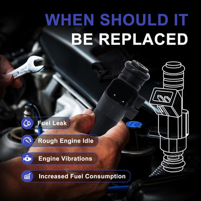 HiSport FJ320 Fuel Injectors Compatible with Ford Taurus 2000-2007,Mercury Sable 2000-2005, 3.0L 6 PCS