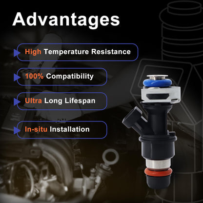 HiSport Fuel Injectors 17113553 Compatible with GMC Yukon XL Sierra 1500 2500 3500,Replacement for Chevy Tahoe Express Suburban Silverado,Cadi Escalade V8 4.8L 5.3L 6.0L 2001-07 17113553 1 PC
