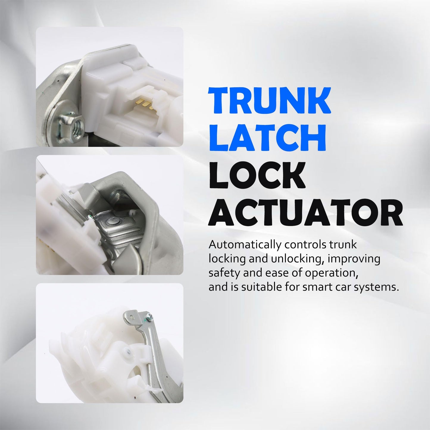 HiSport Rear Tailgate Liftgate Lock Latch Actuator 63032FG101 Compatible with Subaru Impreza 2008-2022, Crosstrek 2016-2022, Forester 2009-2018, Outback 2010-2019, 63032FG100, 63032FG000, 63032FG102