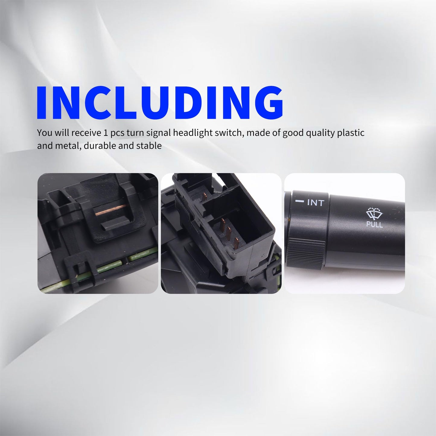 HiSport 84652-04141 Turn Signal Headlight Switch - Compatible with Toyota 4Runner Camry Pickup T100 Tacoma Tundra Replaces 8465204141